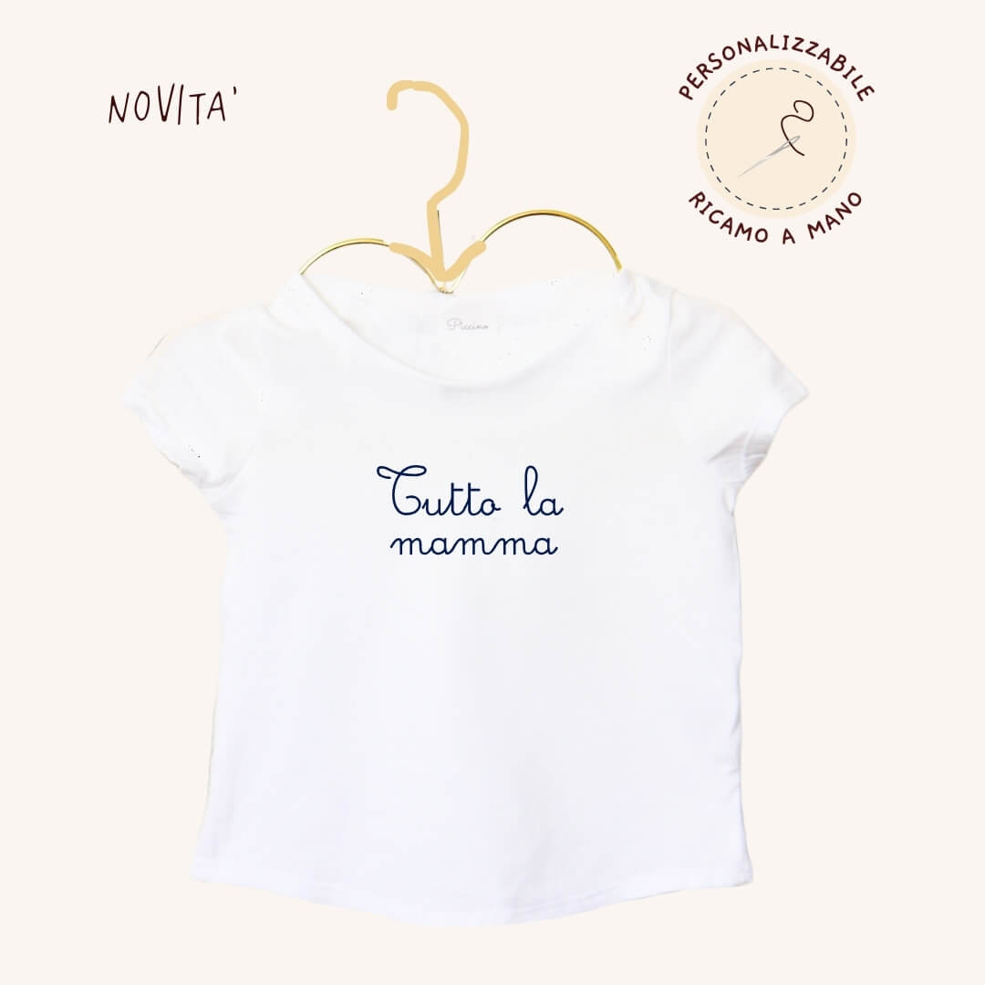 T-shirt Tutto la mamma - Piccino